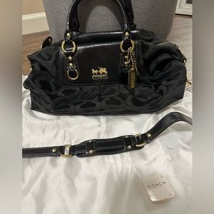 COACH convertible shoulder purse